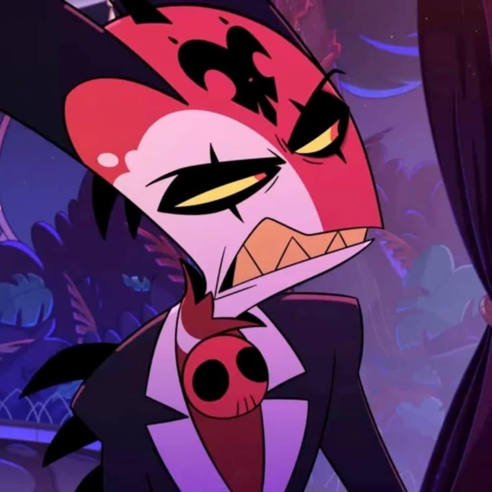 Blitzø - Helluva Boss cosplay photoshoot cover