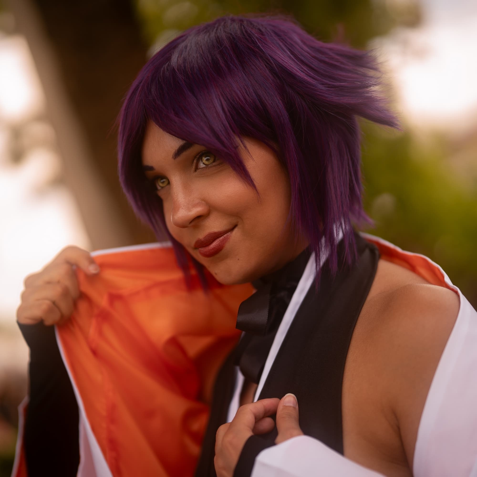 Yoruichi  - Bleach cosplay photoshoot cover