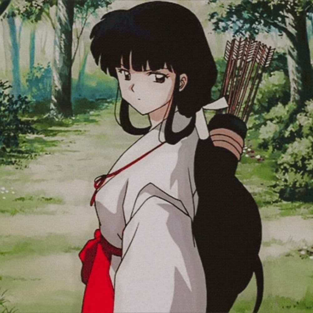 Kikyo - Inuyasha cosplay photoshoot cover