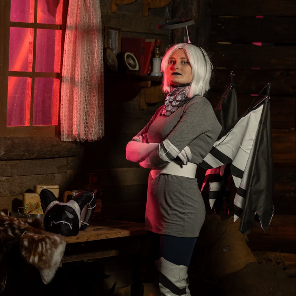 Lute - Hazbin Hotel cosplay photoshoot cover