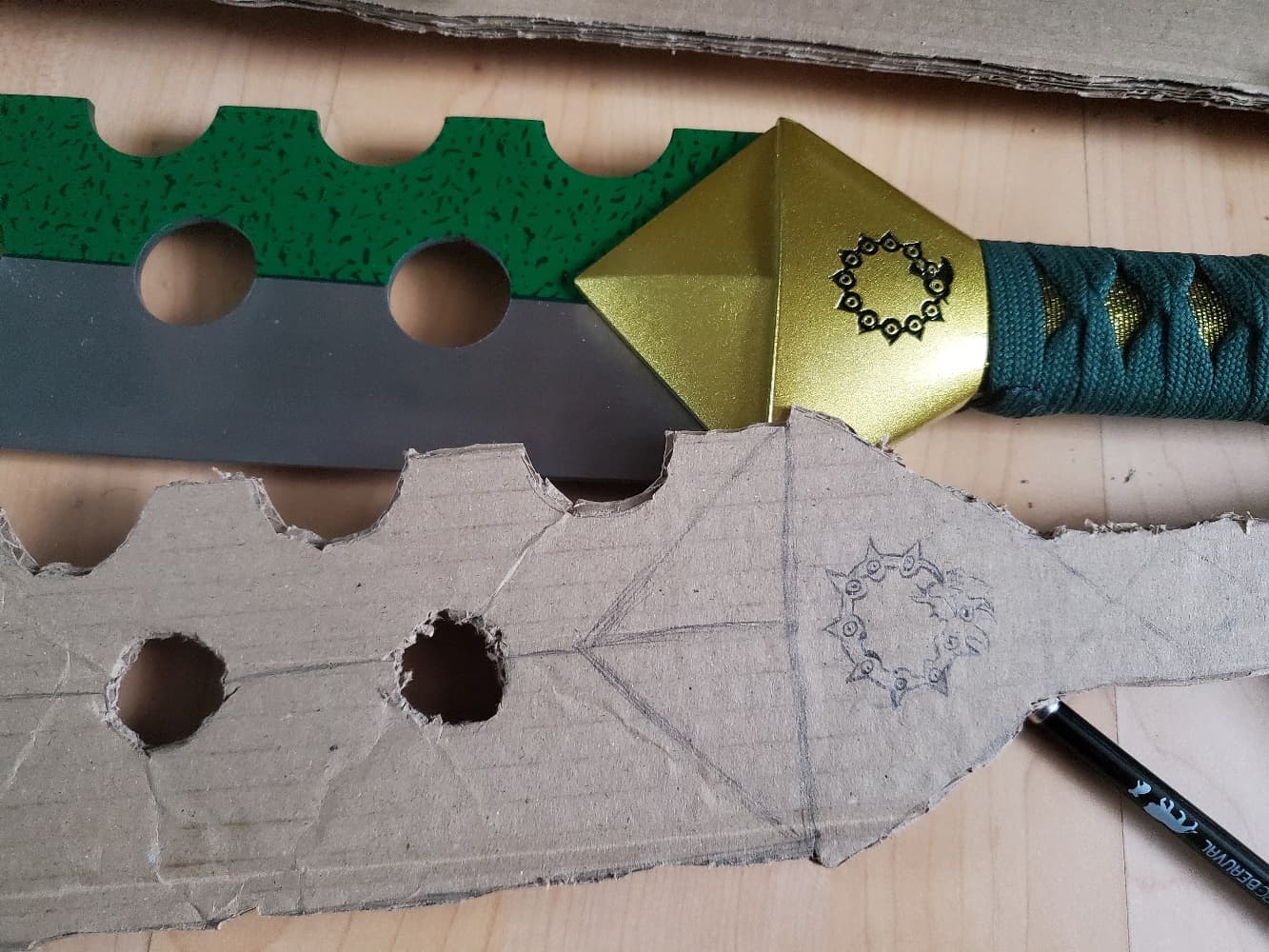 1ère étape : carton