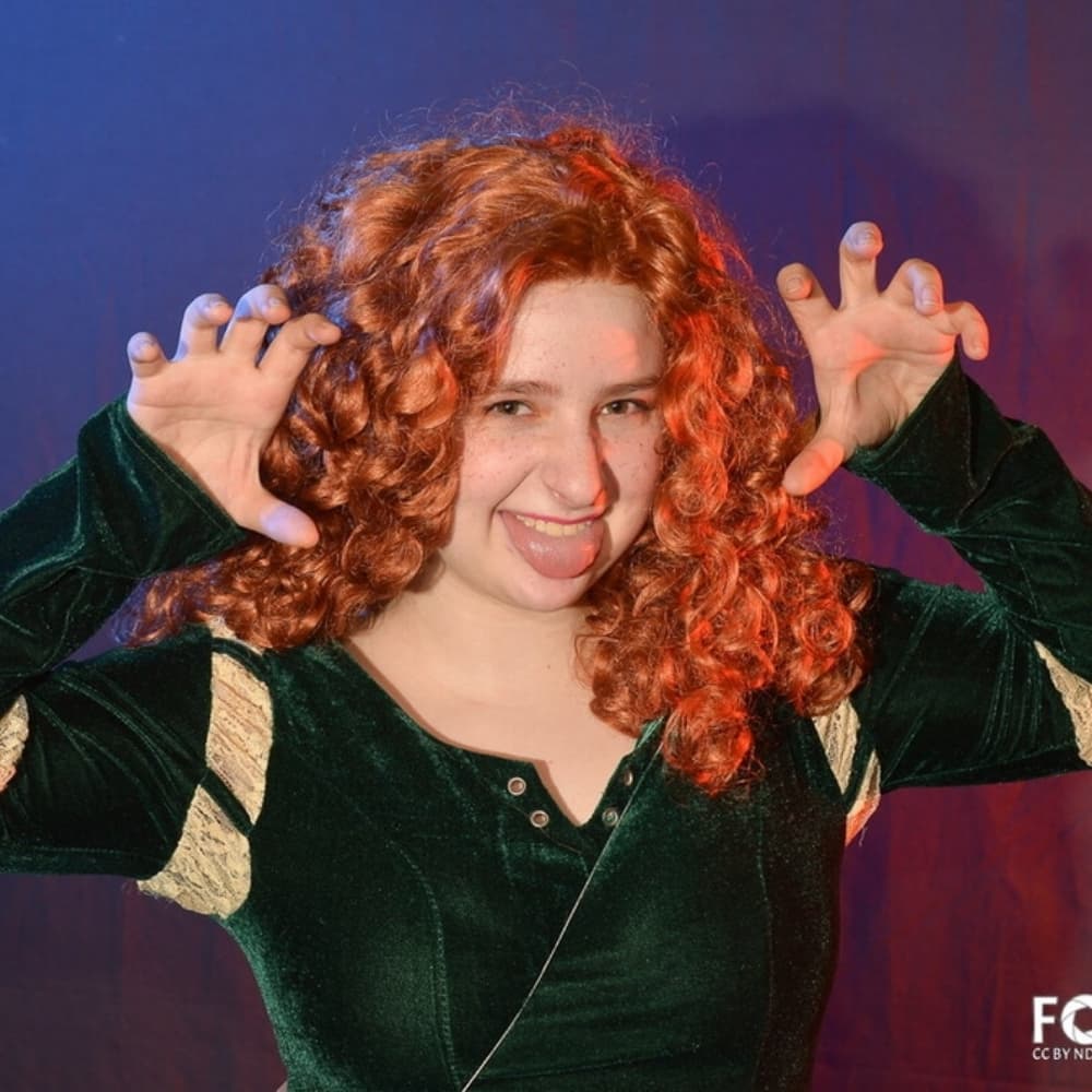 Merida - Brave cosplay photoshoot cover