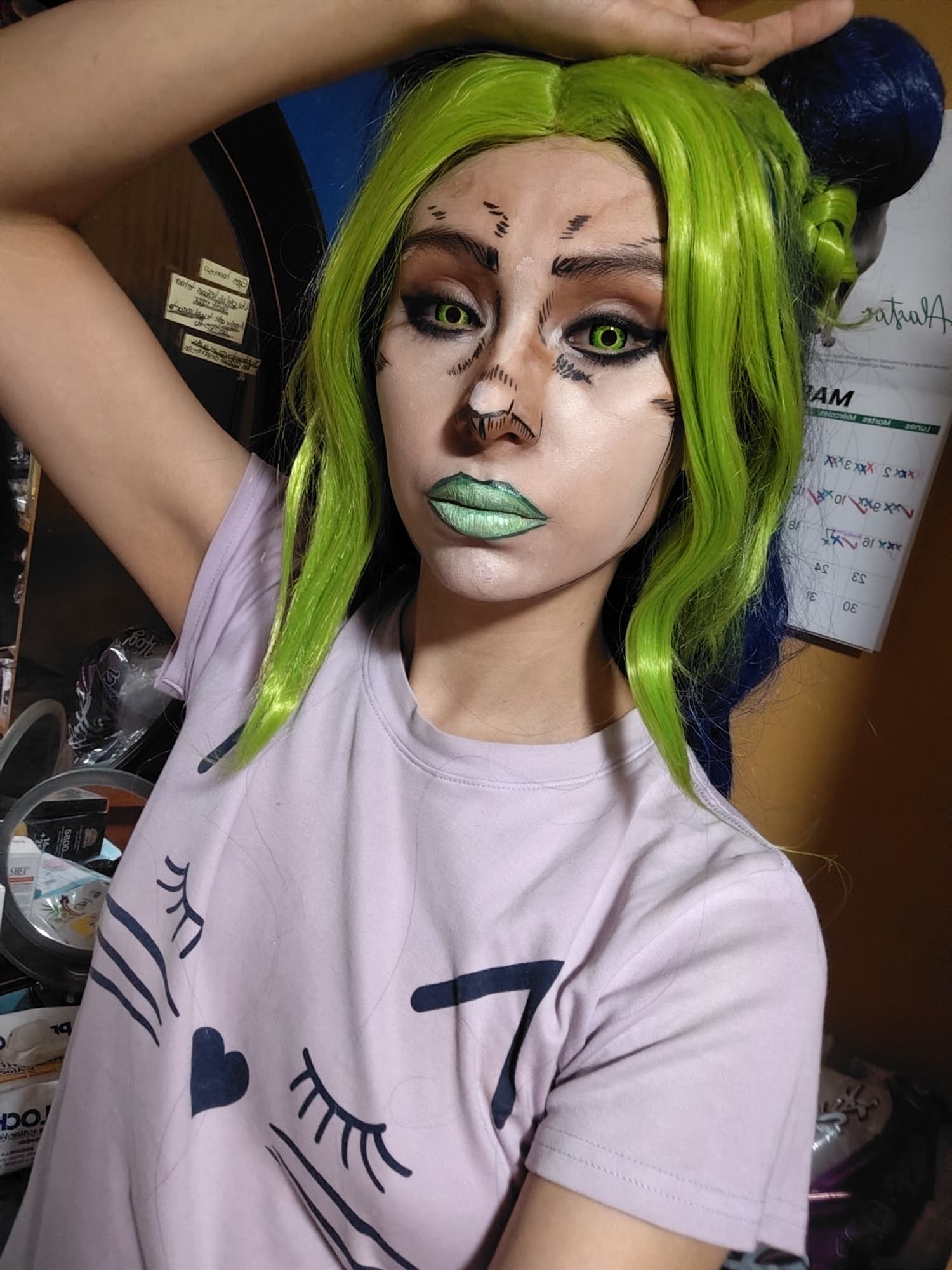 Jojo makeup practice - Photo 5