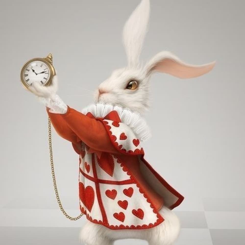 Lapin blanc alice