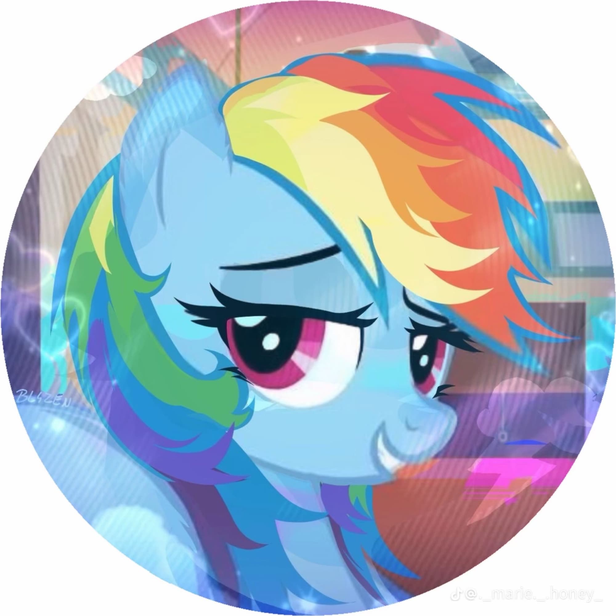Rainbow Dash - My Little Pony cosplay photoshoot cover