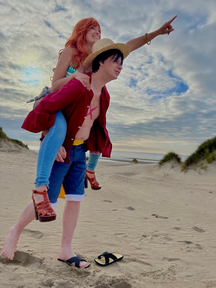 Luffy à la plage - Photo 5