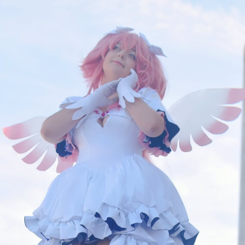 Goddess Madoka - Puella Magi Madoka Magica cosplay photoshoot cover
