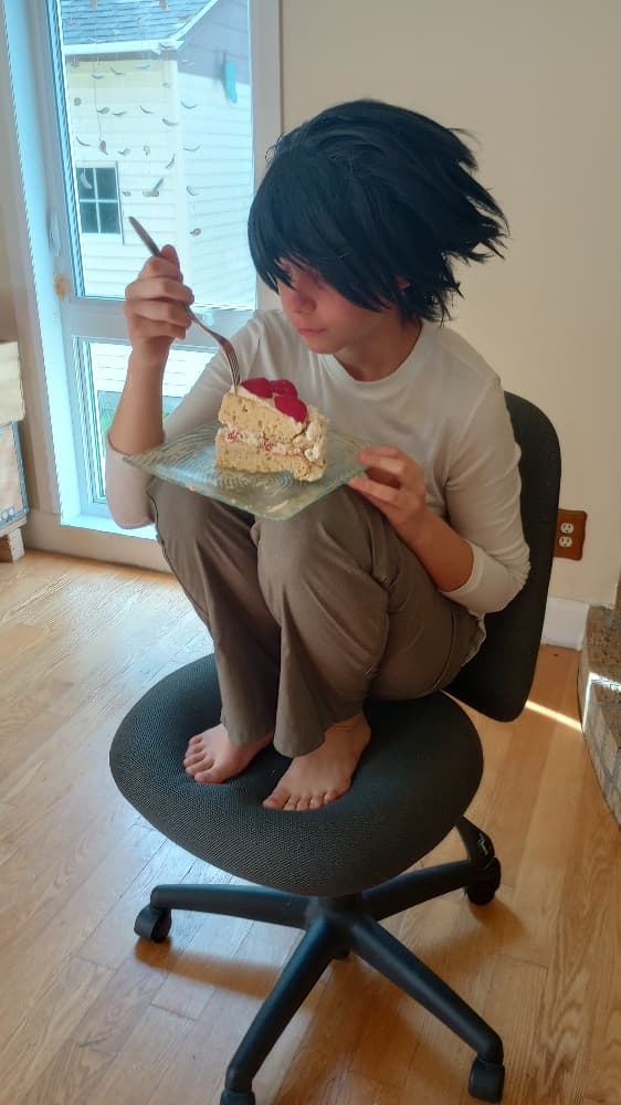 L avec gâteau  - Photo 3