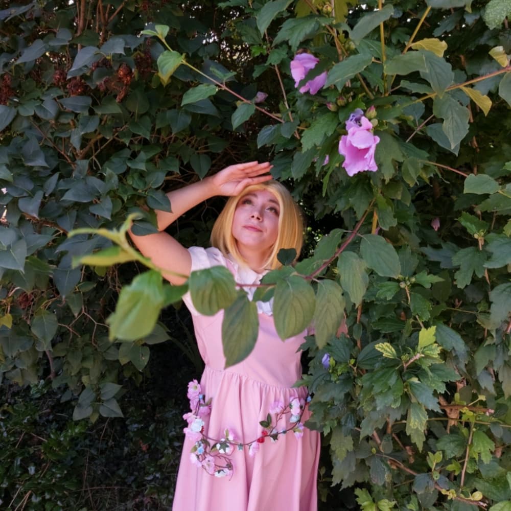 Elaine(Pink Dress) - The Seven Deadly Sins cosplay photoshoot cover