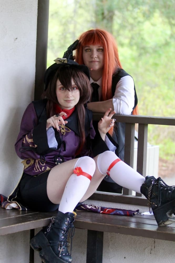 Hu Tao x Makima - Photo 25