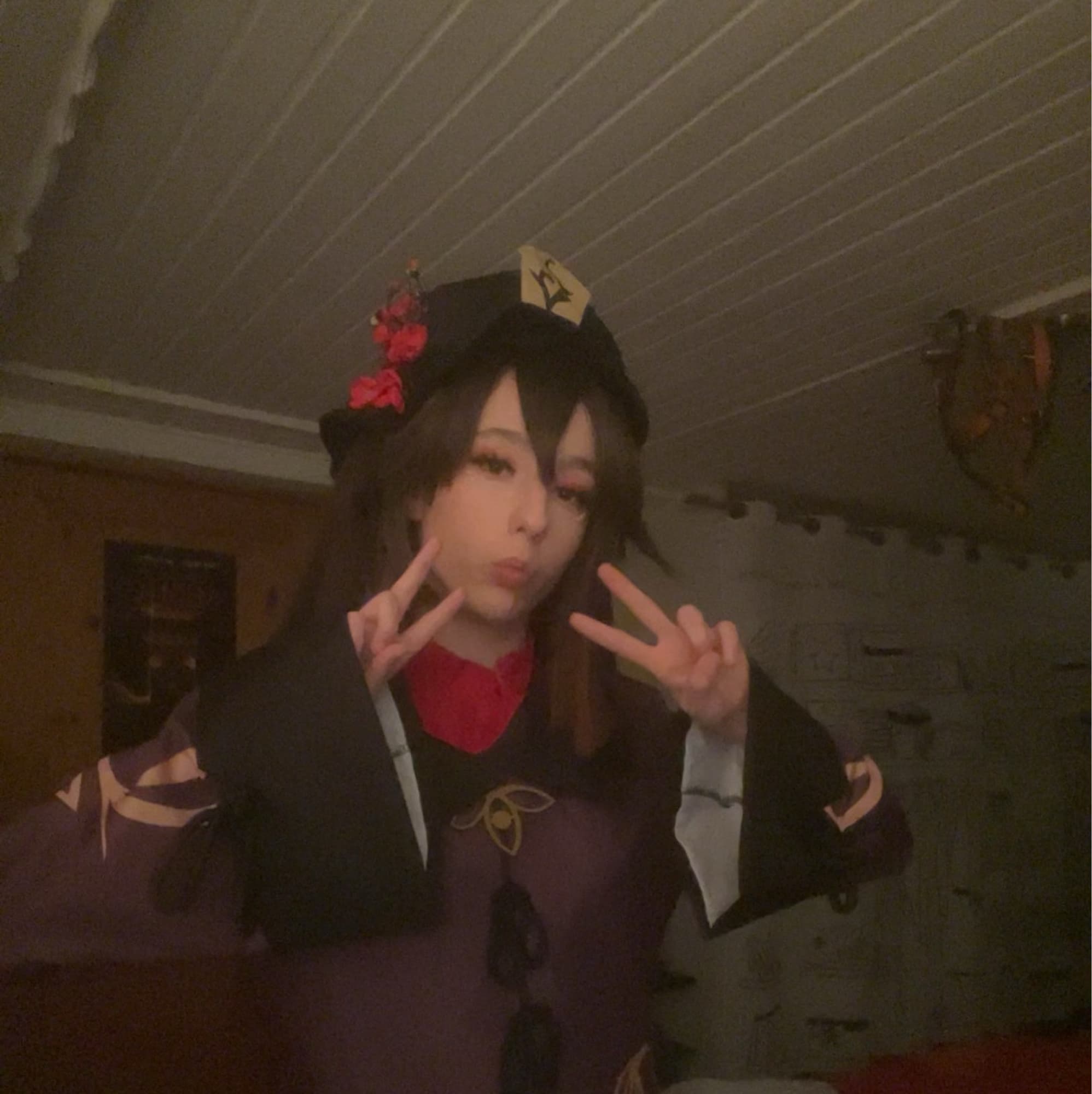 Hutao  - Genshin Impact cosplay photoshoot cover