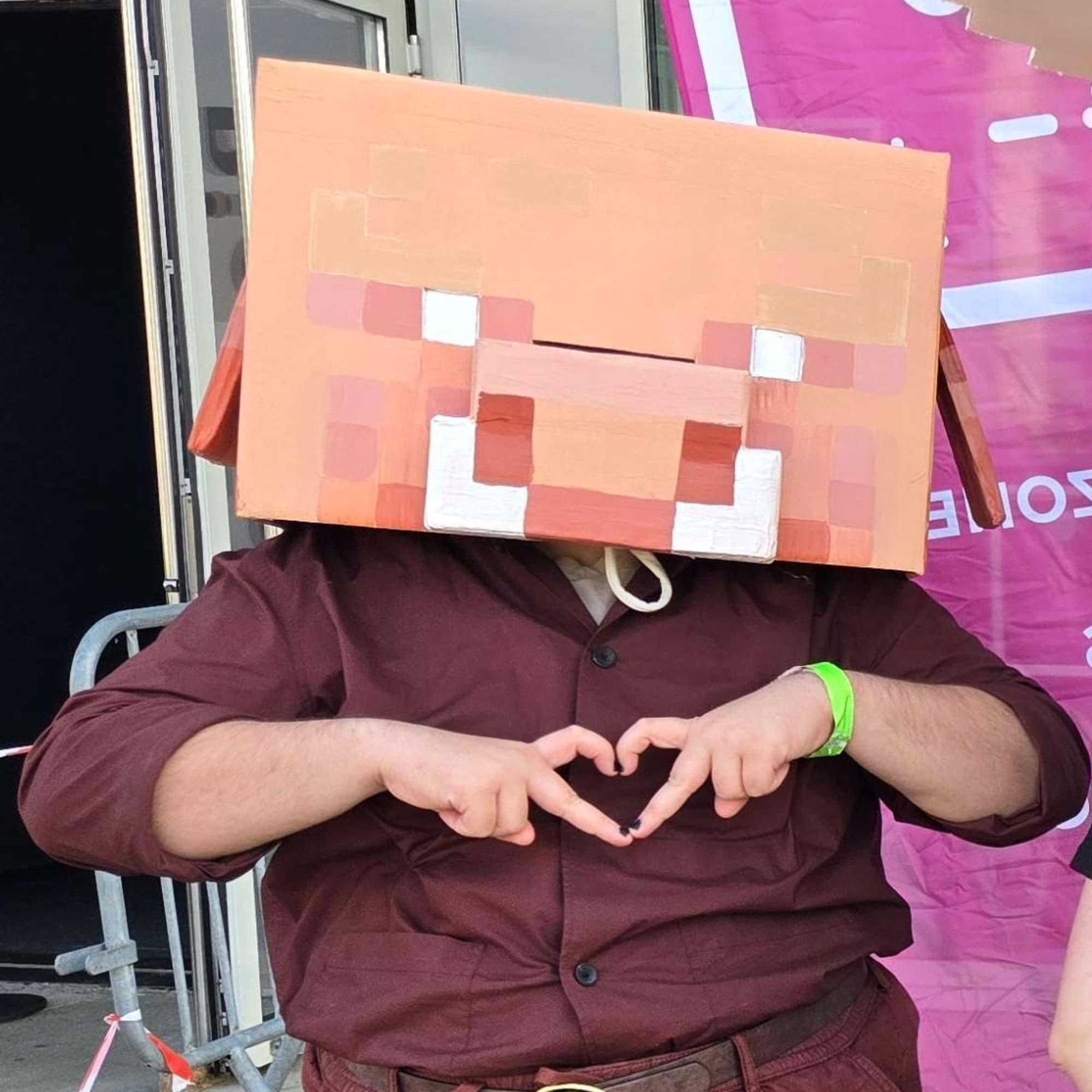 piglin - Minecraft cosplay photoshoot cover