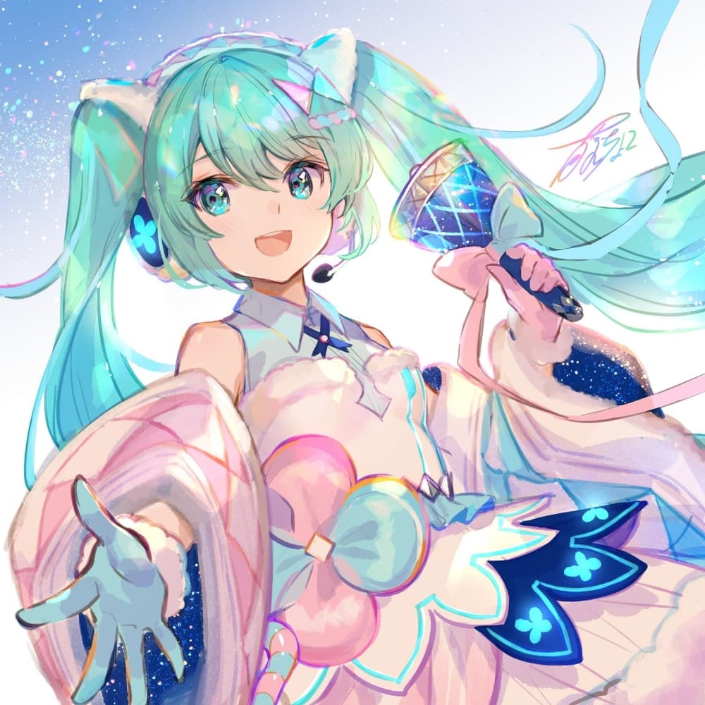 Hatsune Miku winter