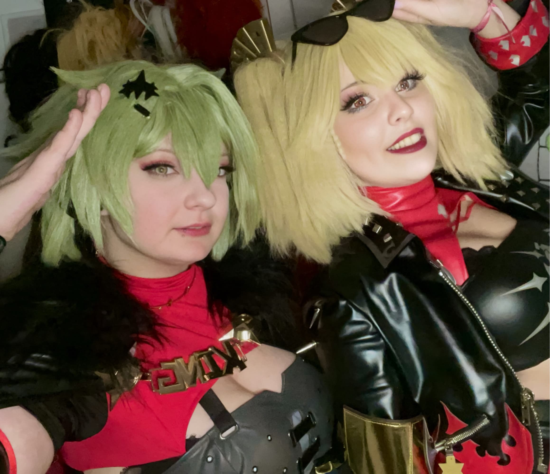 Burnice and caesar - Zenless Zone Zero cosplay photoshoot cover