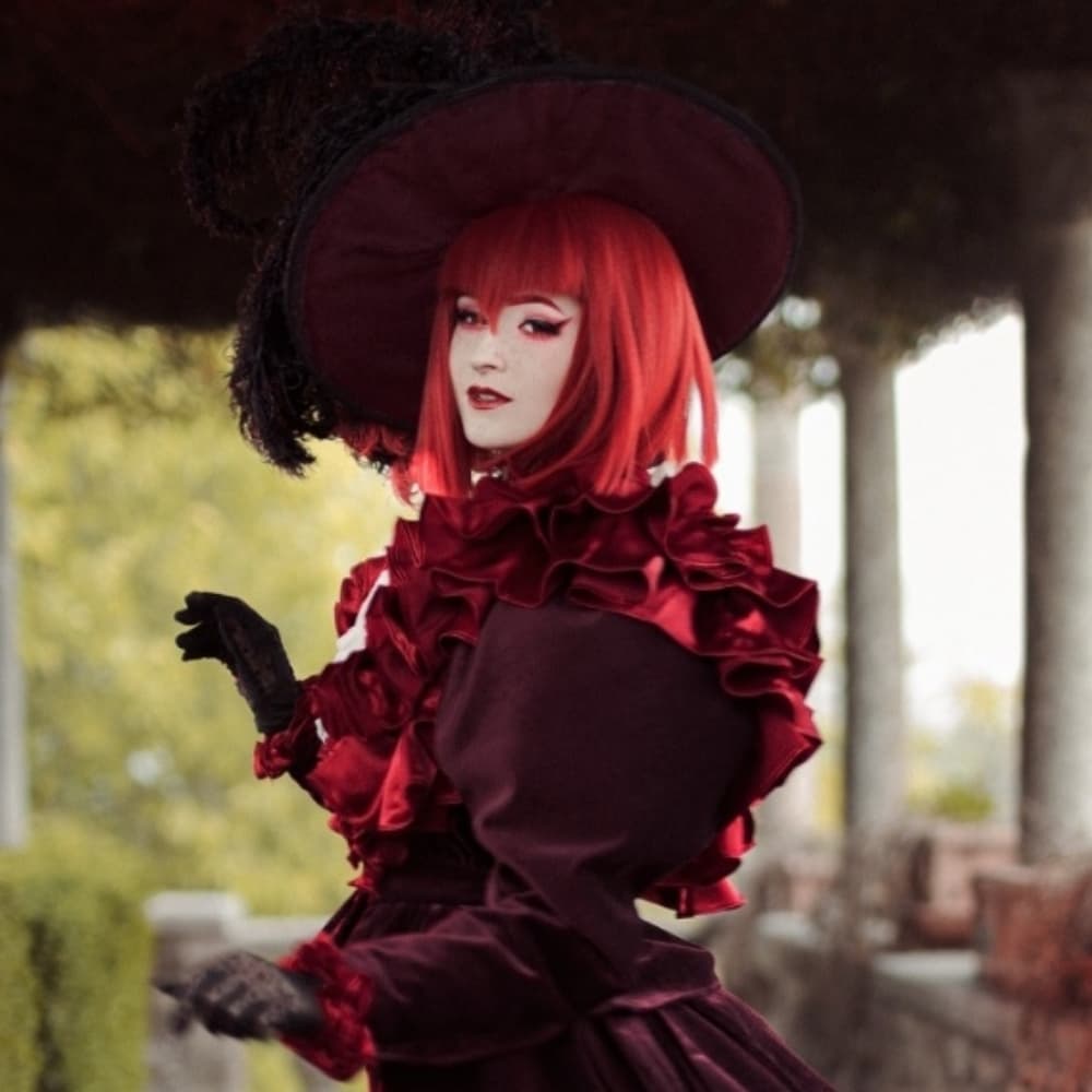 Volta - Madam Red - Black Butler cosplay photoshoot cover