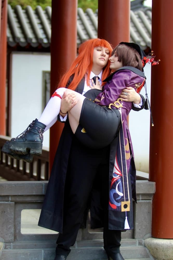 Hu Tao x Makima - Photo 21