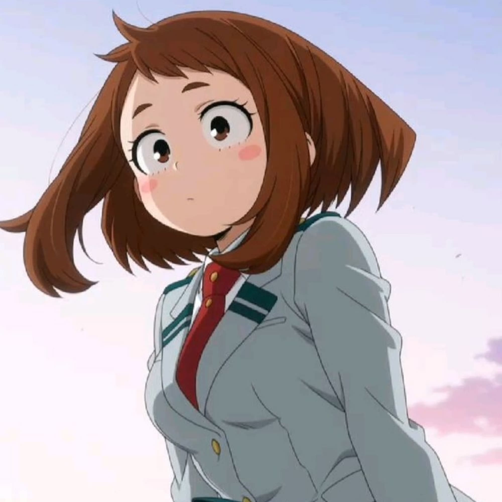 Ochaco school  - My Hero Academia cosplay photoshoot cover