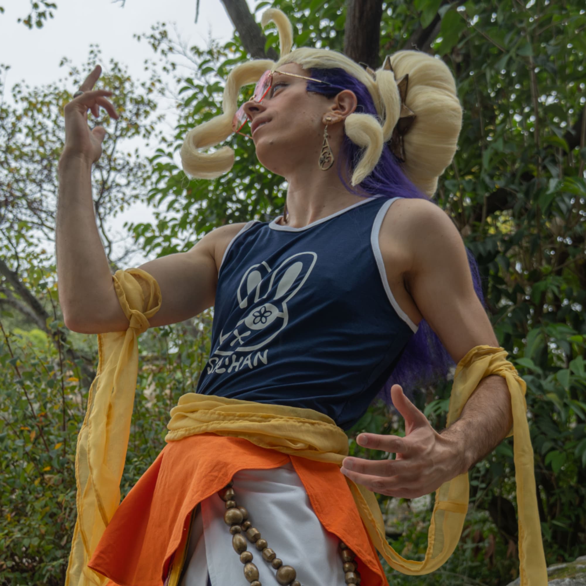 Bouddha parc nice - Record of Ragnarok cosplay photoshoot cover