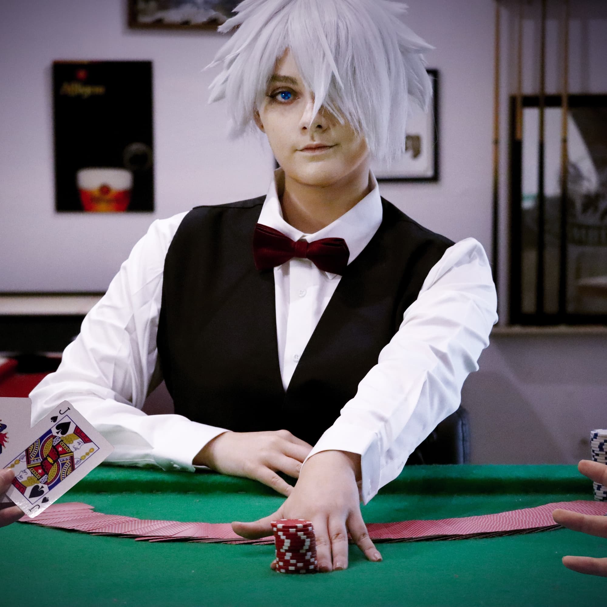 Decim - Death Parade cosplay photoshoot cover
