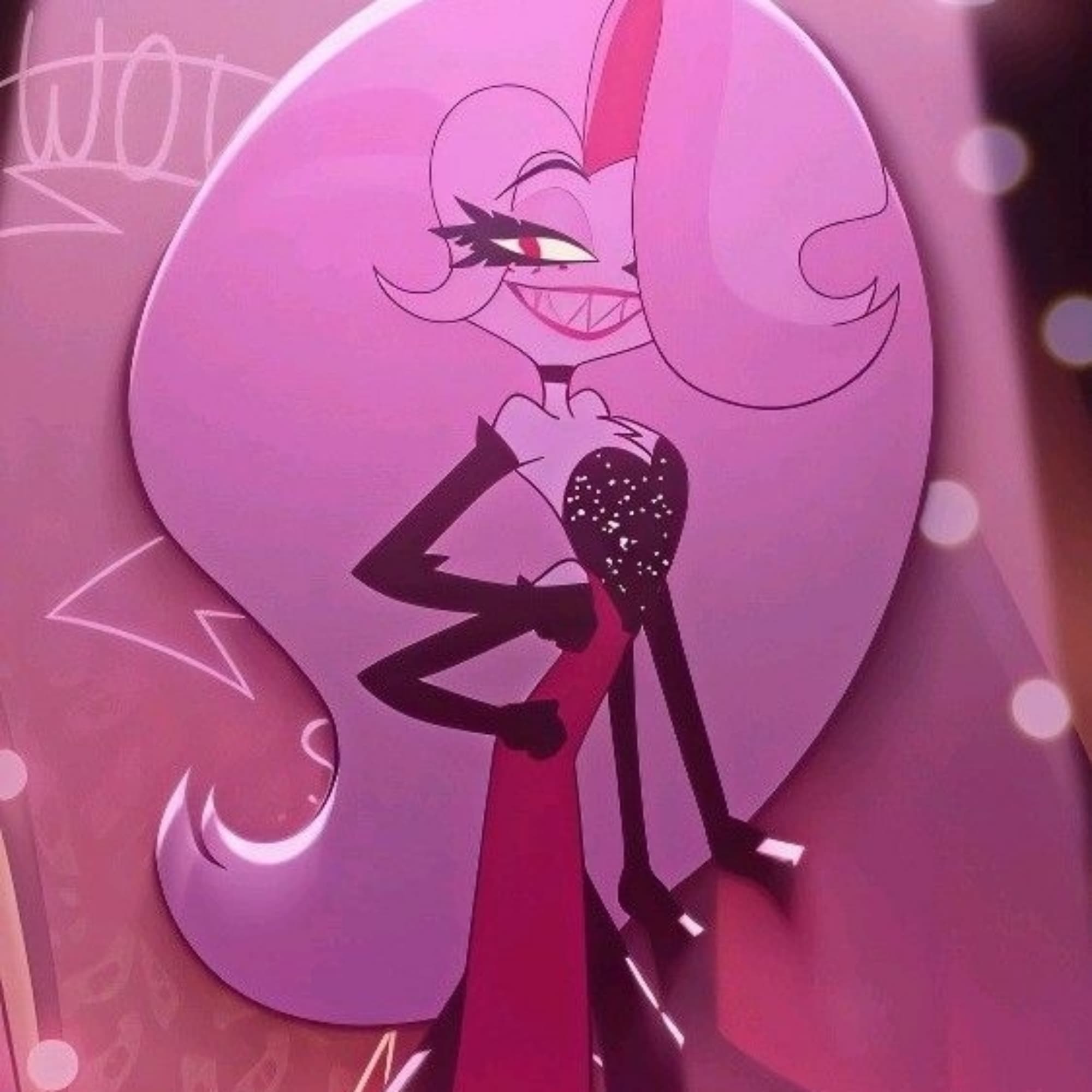 Création angel dust  - Hazbin Hotel cosplay photoshoot cover