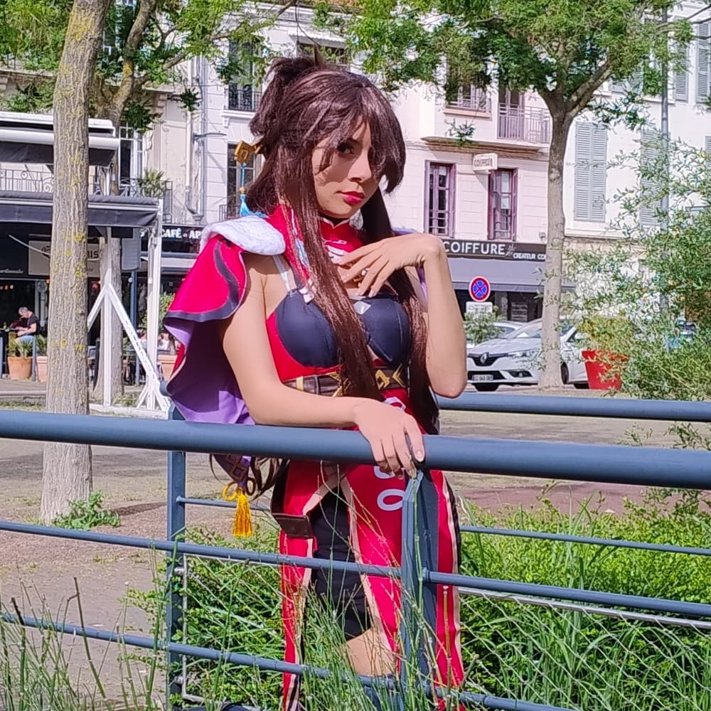Beidou - Genshin Impact cosplay photoshoot cover