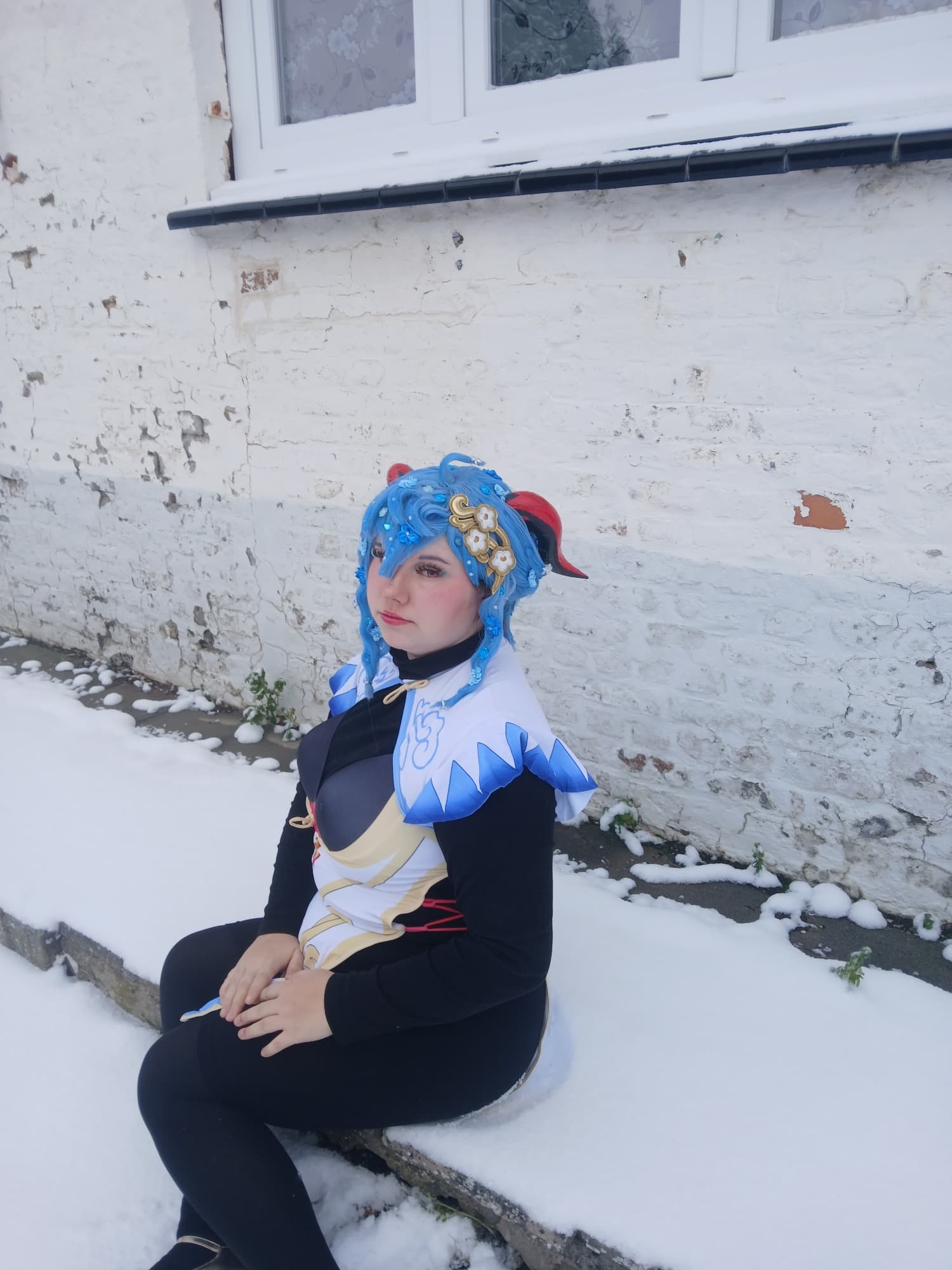 Ganyu in snow - Photo 17