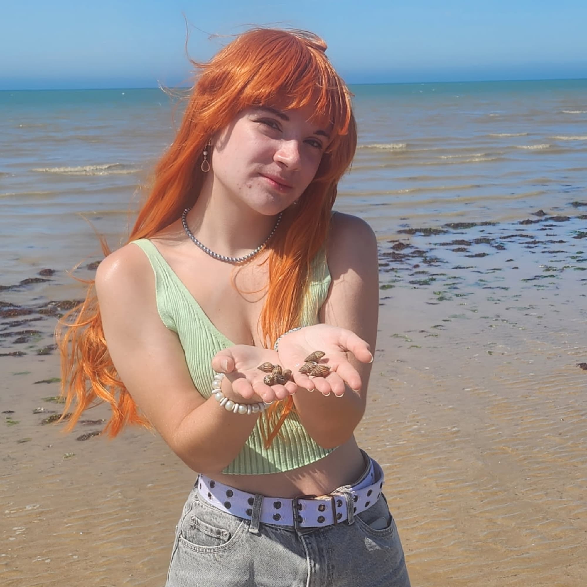 Nami plage 🏖 - One Piece cosplay photoshoot cover