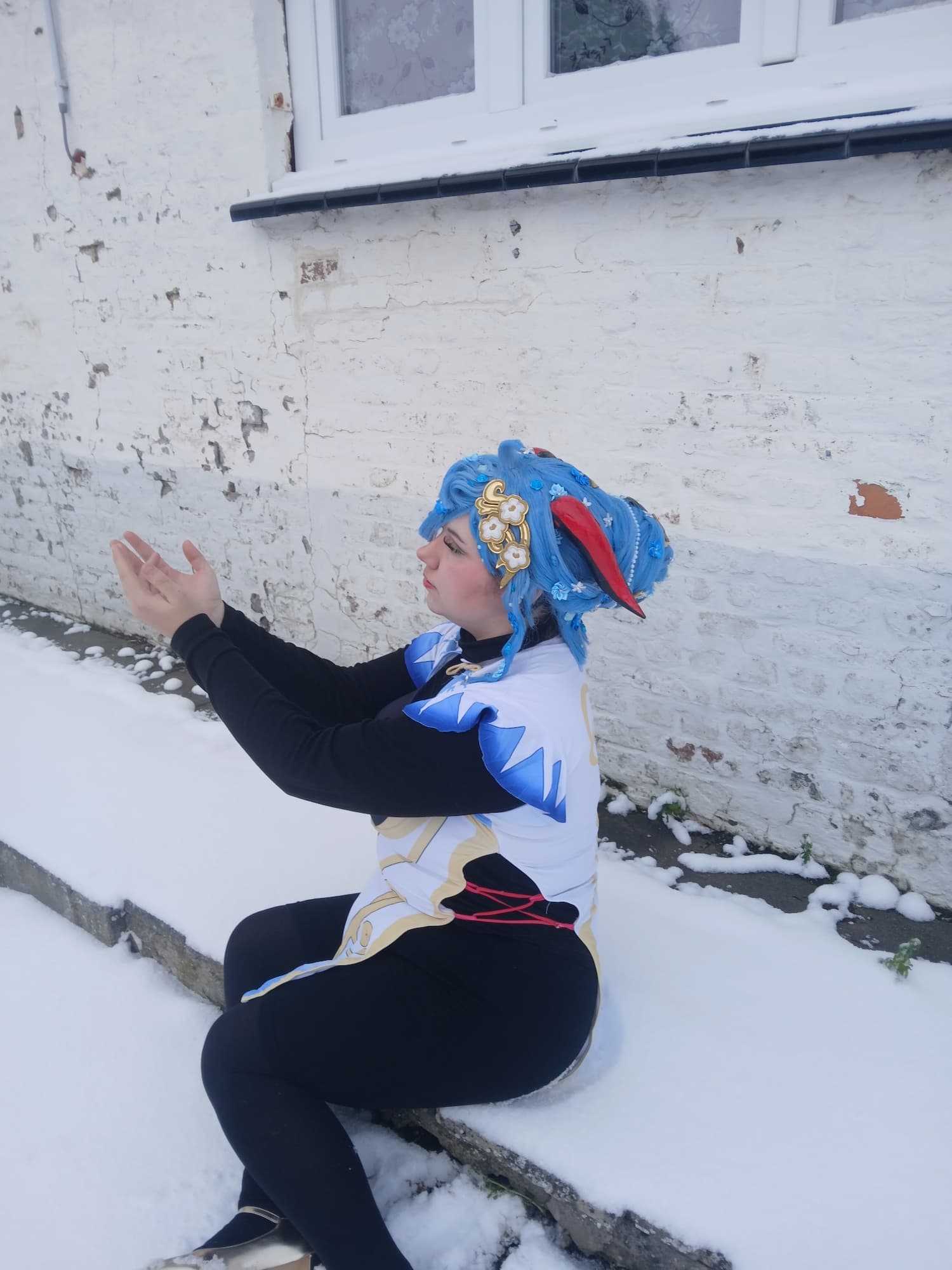 Ganyu in snow - Photo 41