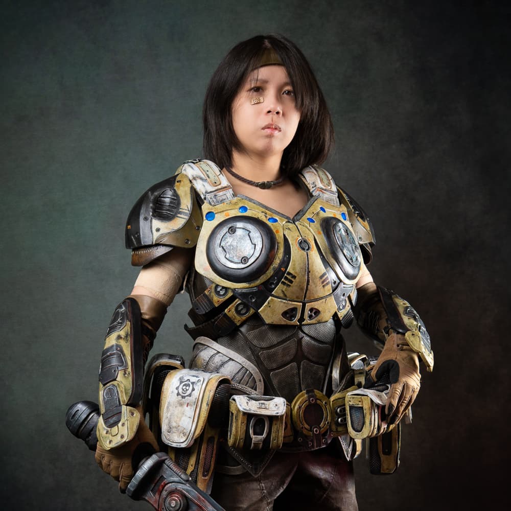 Sam Byrne - Gears of War cosplay photoshoot cover