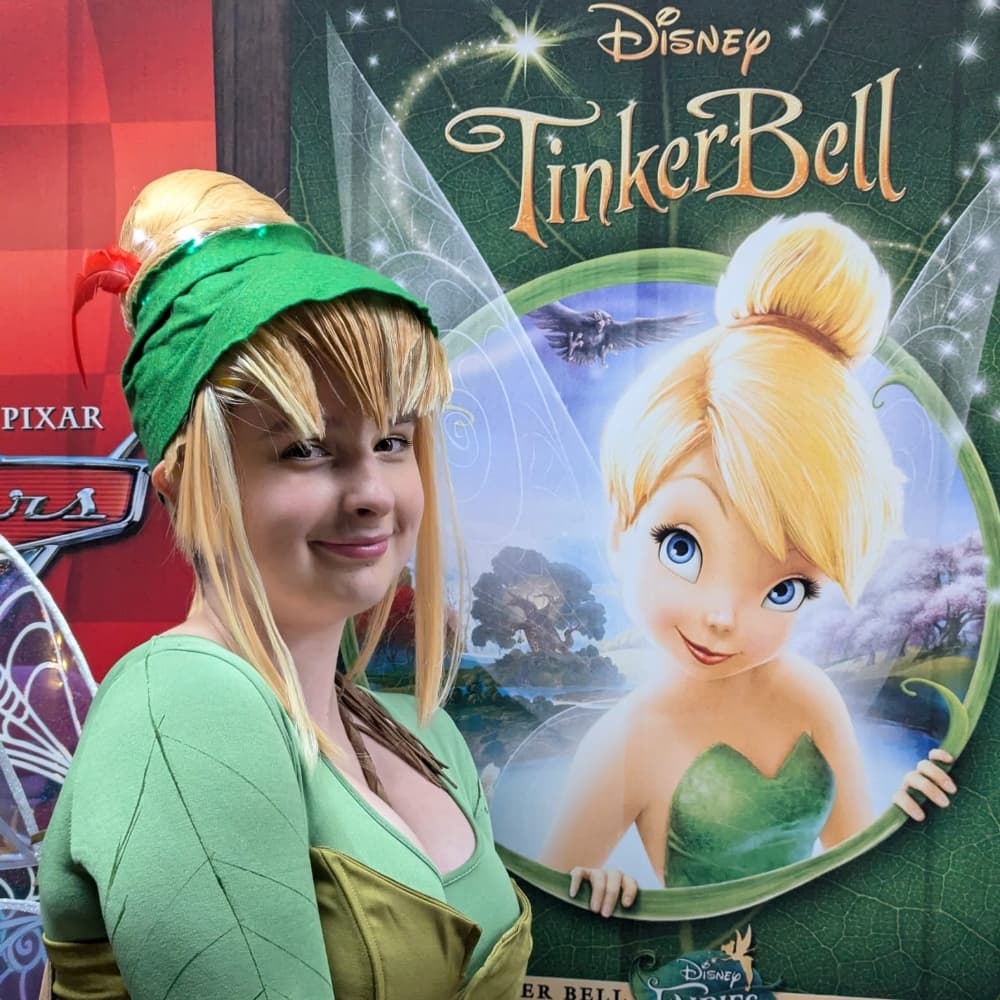Tinkerbell - Peter Pan cosplay photoshoot cover