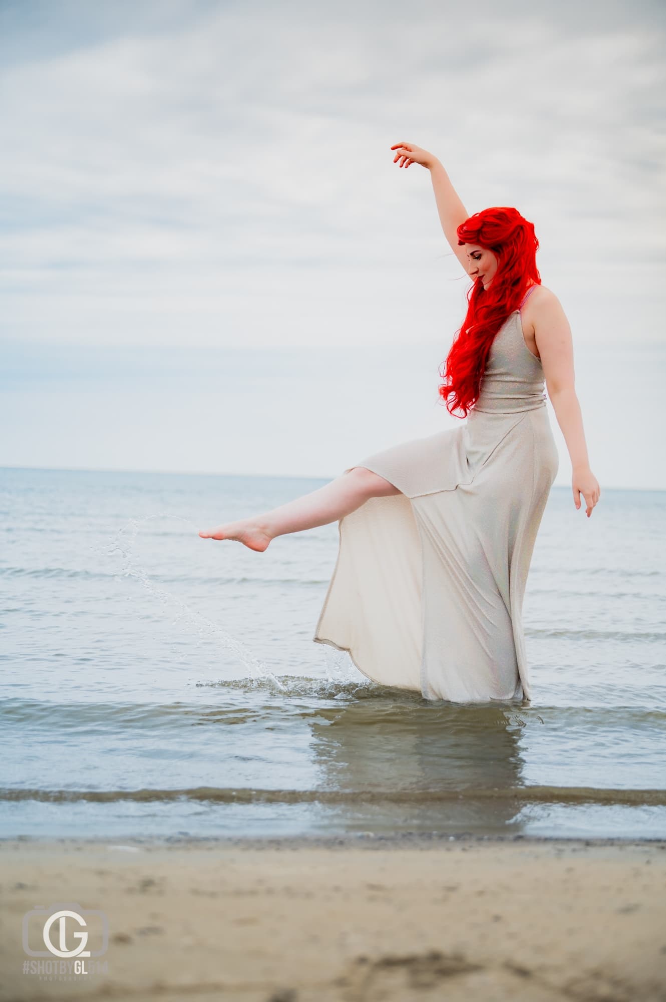 Ariel à la plage - Photo 2