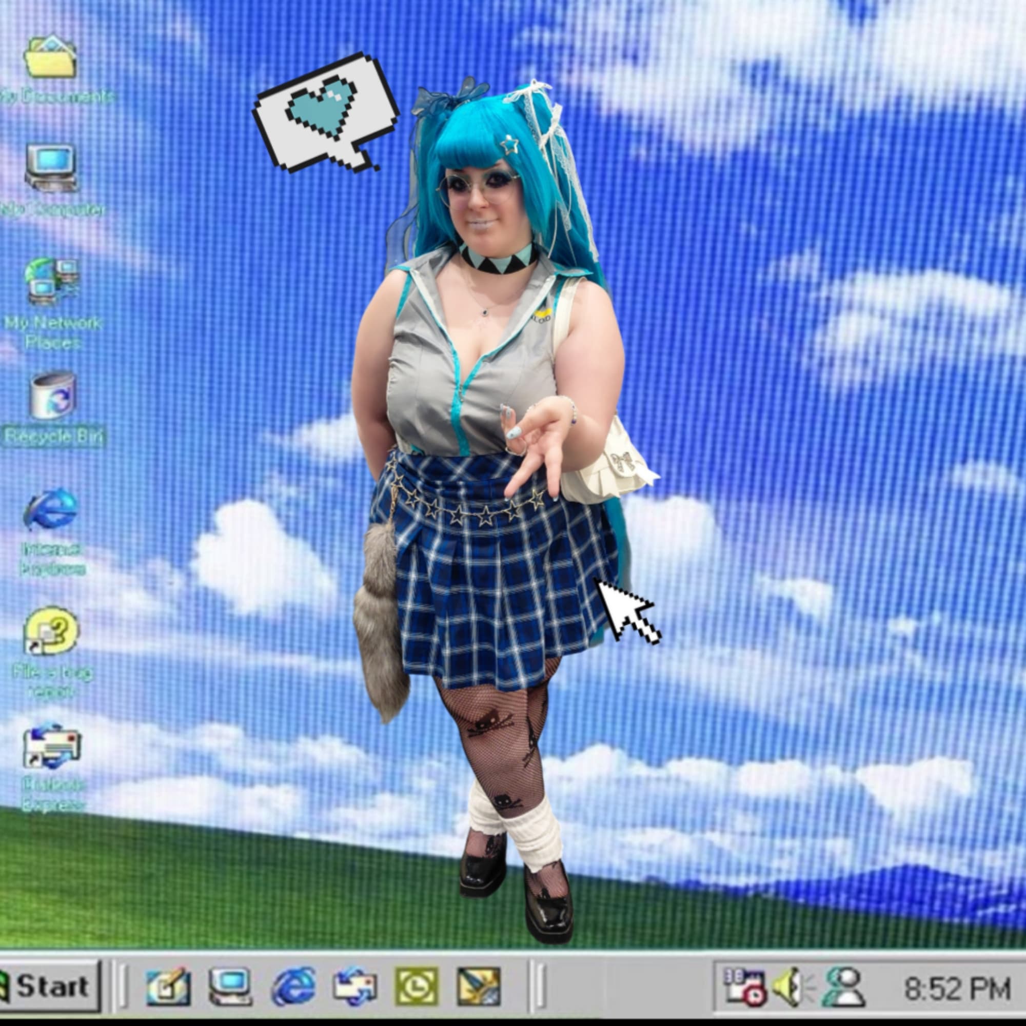 Gyaru Miku edit - Photo 3