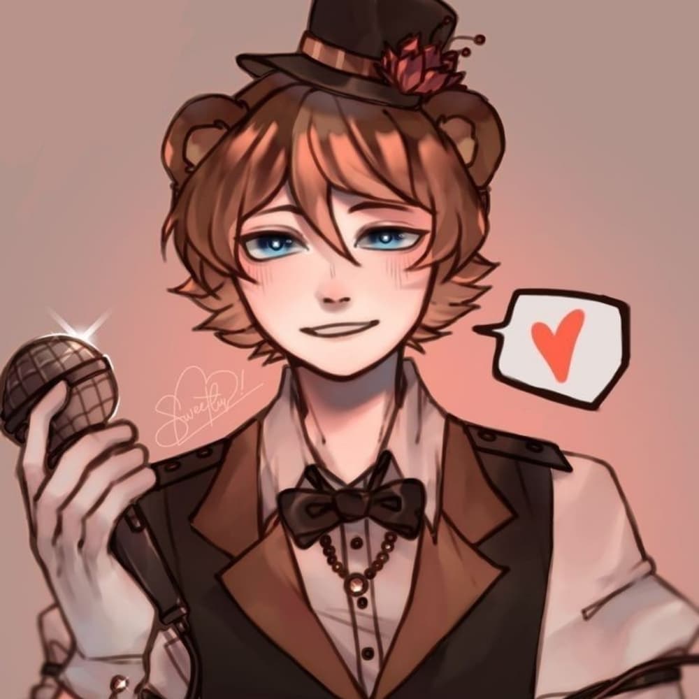 Freddy (human/placard)