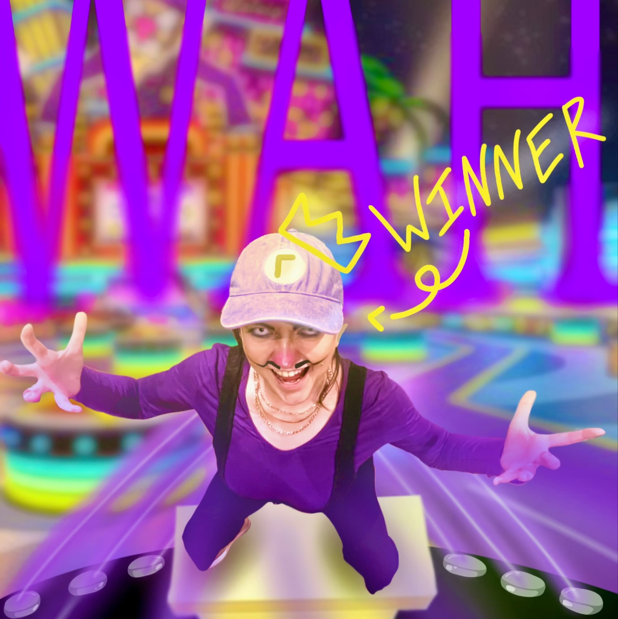 Waluigi - Mario cosplay photoshoot cover