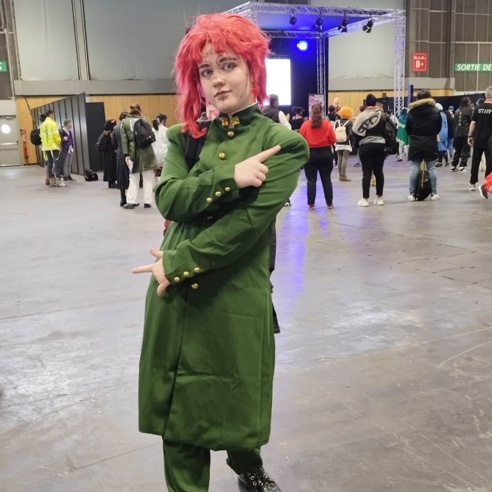 Kakyoin Noriaki  - JoJo's Bizarre Adventure cosplay photoshoot cover