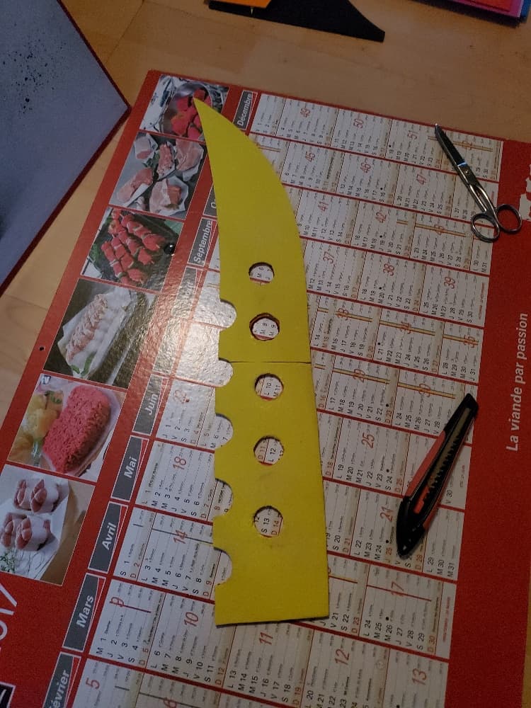 2ème étape : mousse