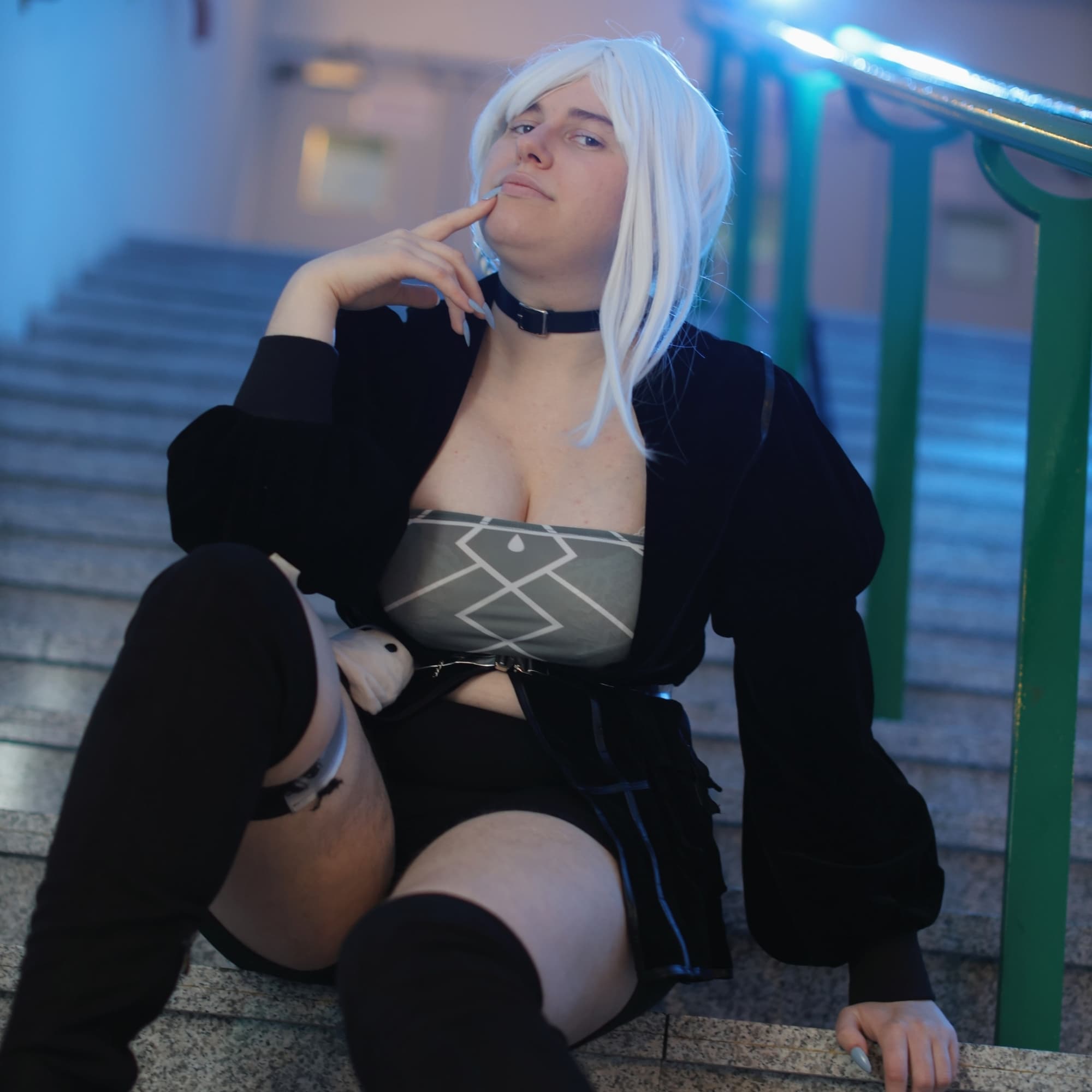 Kaine Réincarnation - NieR cosplay photoshoot cover