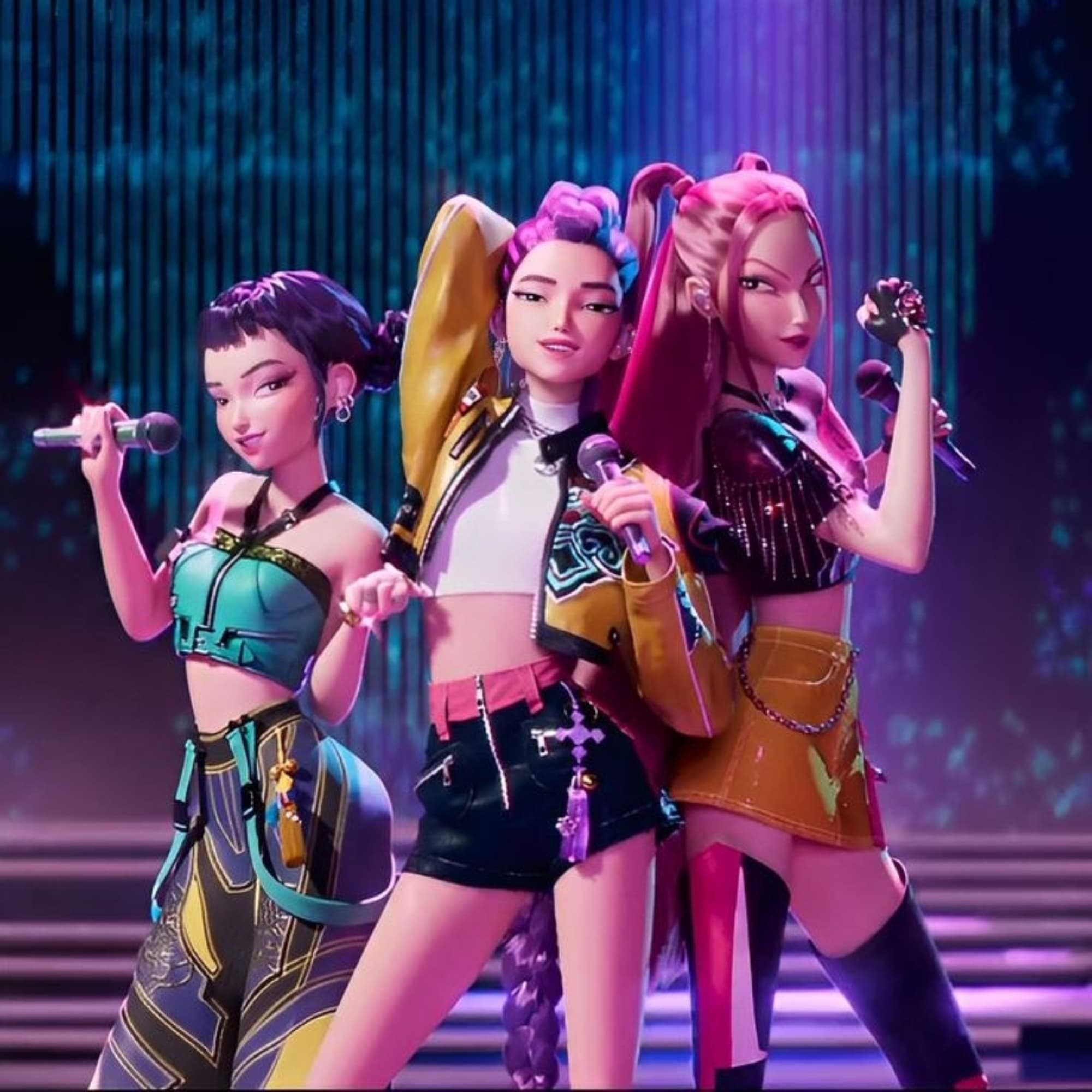 K-pop Demon Hunter  - K-pop: Demon Hunters cosplay photoshoot cover