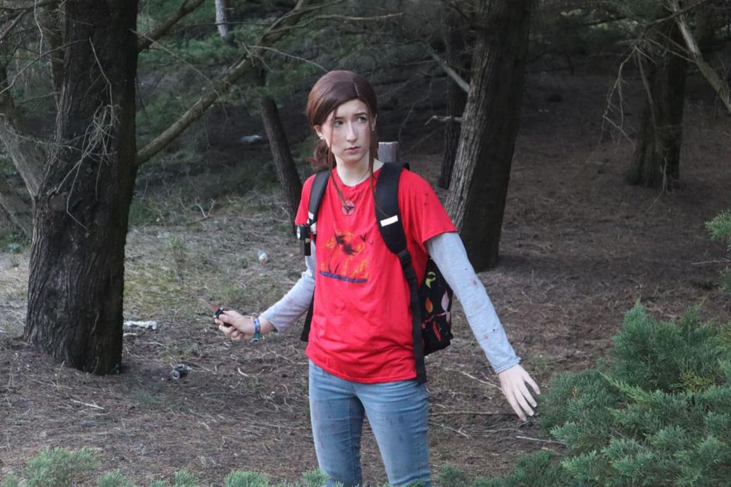 Ellie TLOU forest - Photo 13