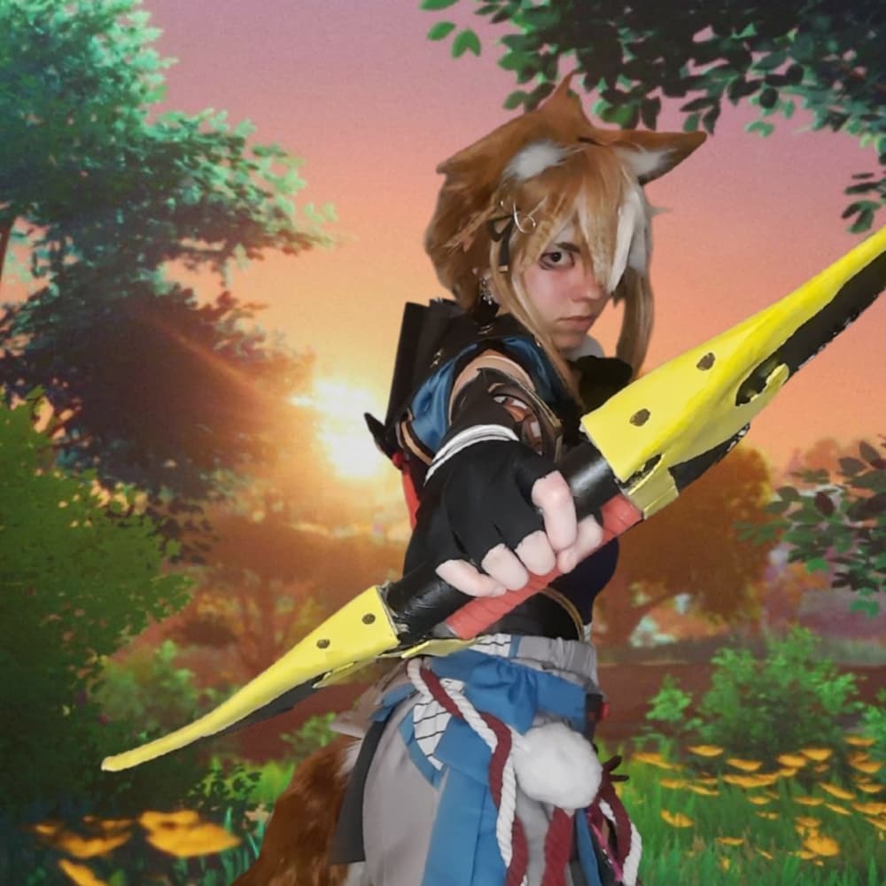 Gorou - Genshin Impact cosplay photoshoot cover