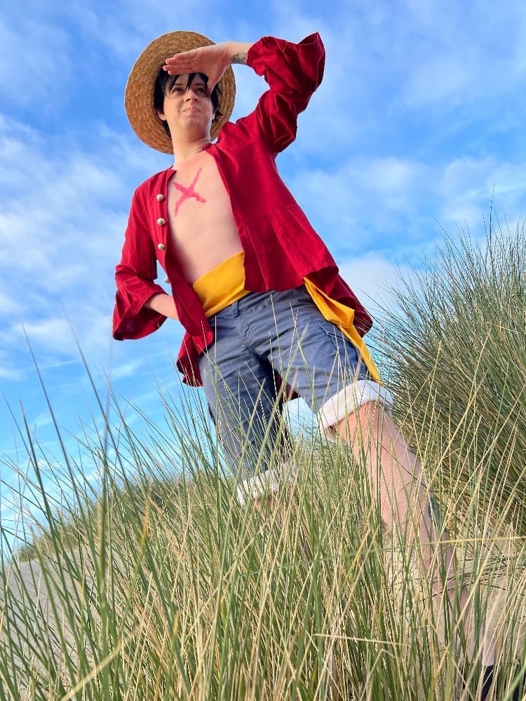 Luffy à la plage - Photo 1