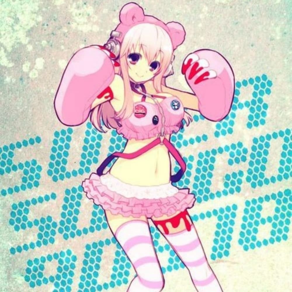 Super Sonico gloomy bear 
