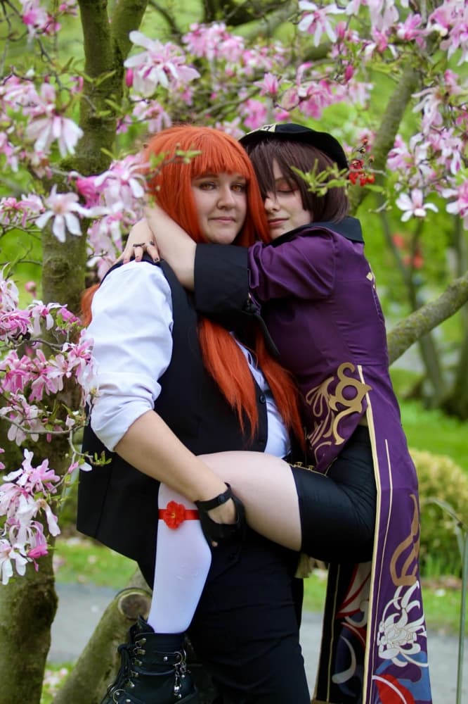 Hu Tao x Makima - Photo 84