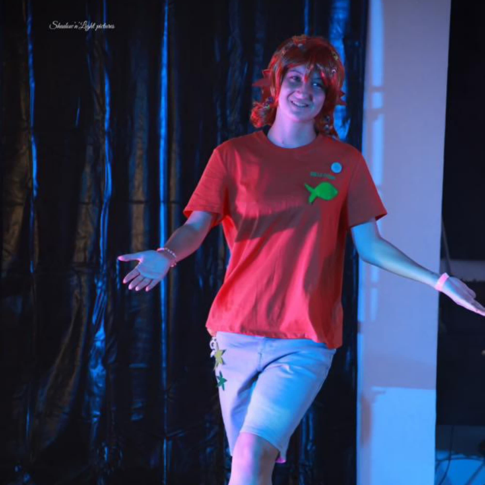 Darwin  - The Amazing World of Gumball cosplay photoshoot cover