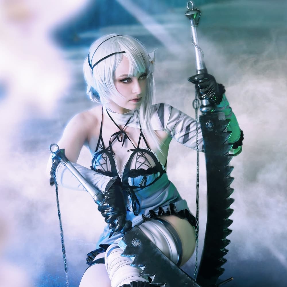 Kainé Nier Replicant - NieR cosplay photoshoot cover
