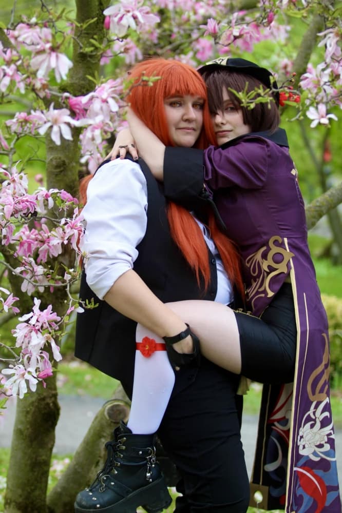 Hu Tao x Makima - Photo 7