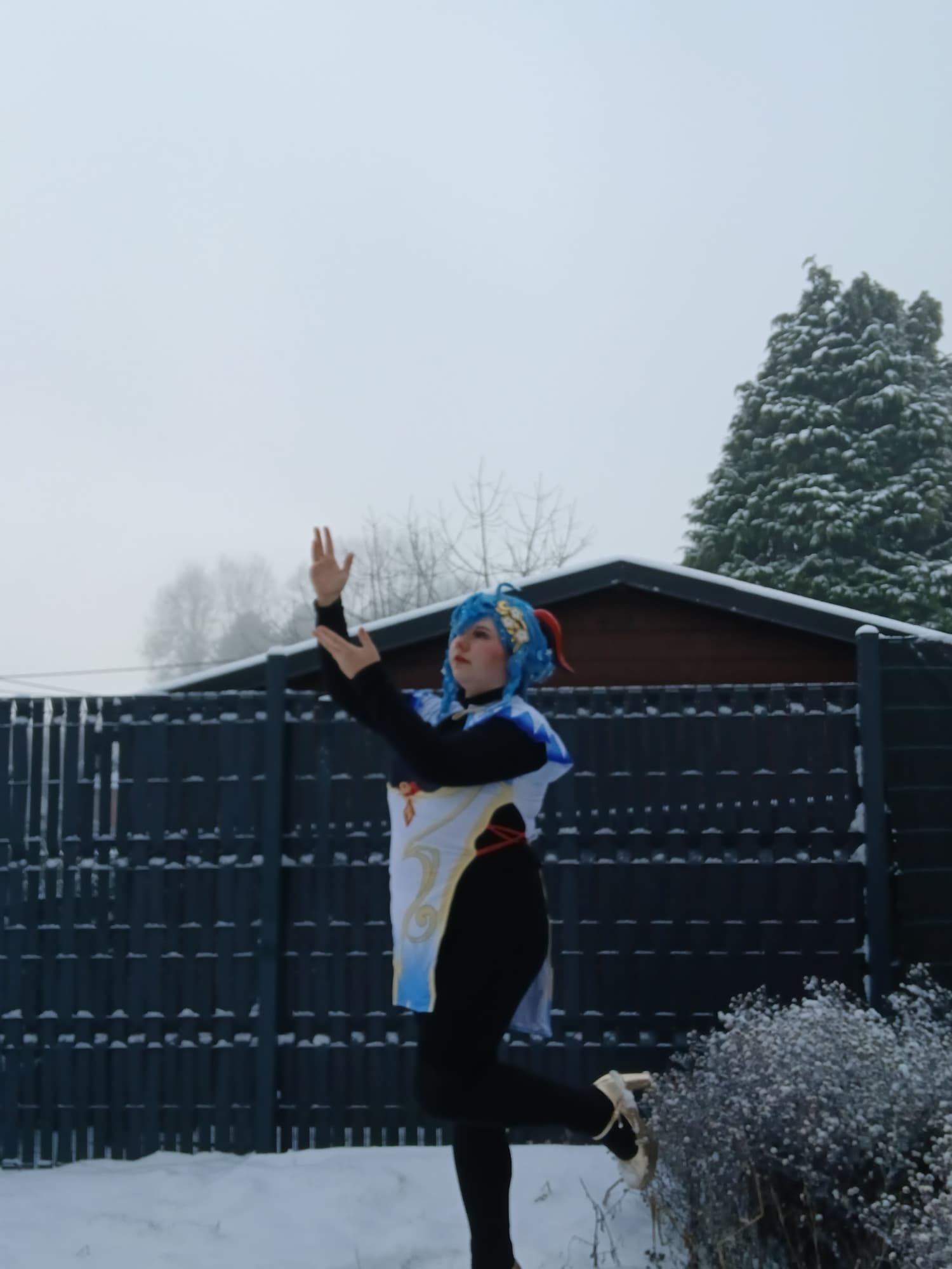 Ganyu in snow - Photo 48