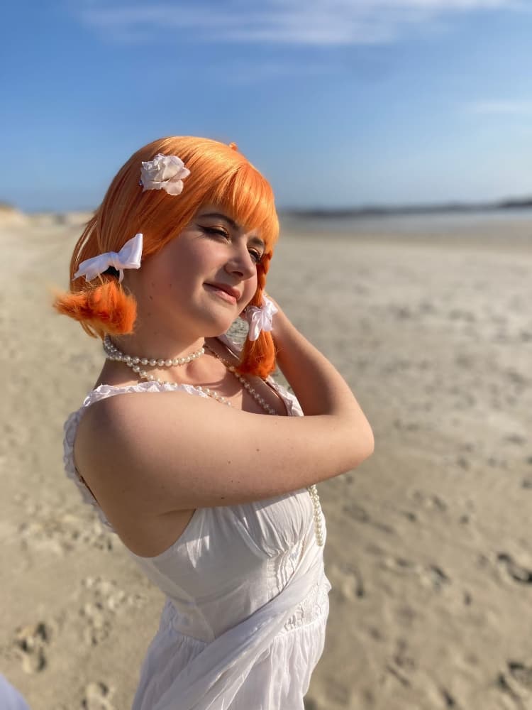 Chika white dress 2 - Photo 8