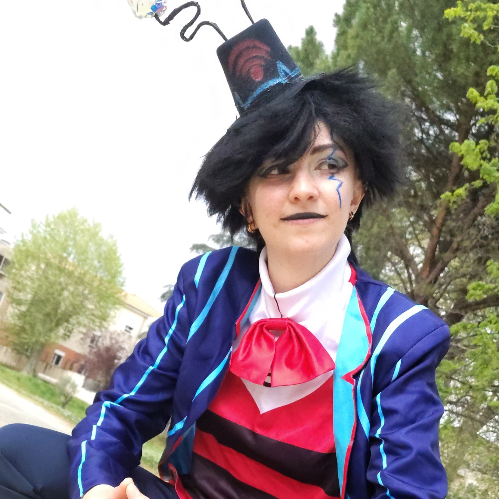 Vox - Hazbin Hotel cosplay photoshoot cover