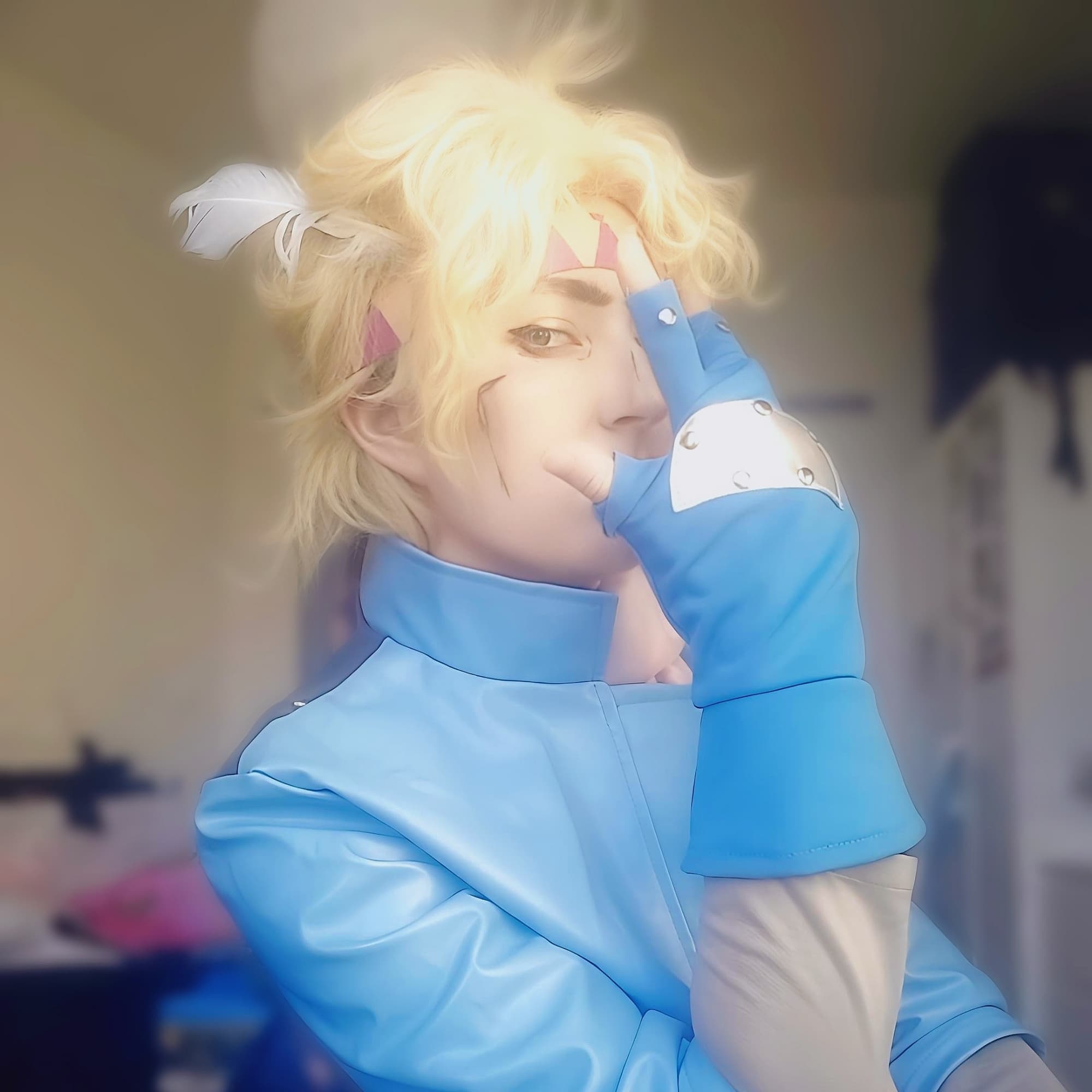 Caesar Zeppeli - JoJo's Bizarre Adventure cosplay photoshoot cover